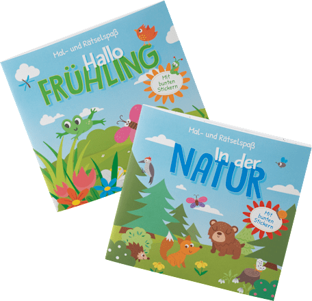 Mal- & Rätselspaß Frühjahr/Natur Dekorieren & Einrichten
