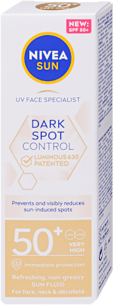 Dark Spot Control fluid za zaštitu lica od sunca sa SPF 50+ NIVEA SUN