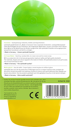 Sandspielzeug Geschenkset Ostern Eismeister Spielstabil