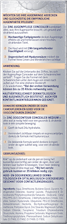 HYALURON CELLULAR FILLER 3 IN 1 korektor za područje oko očiju - 02 Medium NIVEA