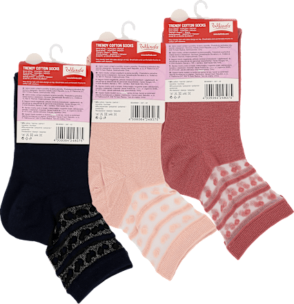 Skarpety Damskie Trendy Cotton Model Fashion 39-42 Bellinda