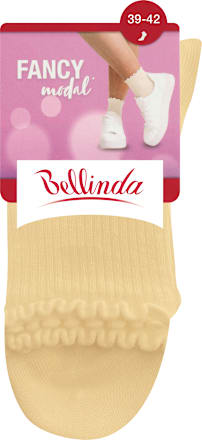 Női zokni, Fancy modal, krém 39-42 Bellinda