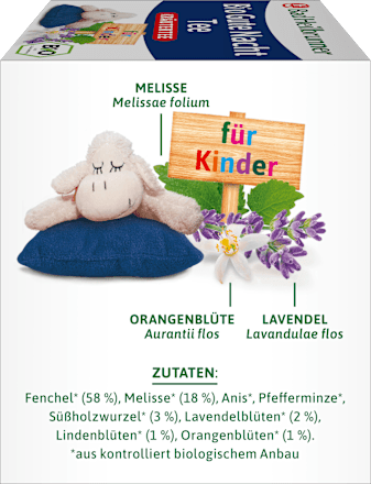 Kindertee, Gute Nacht Tee (8 Beutel) Bad Heilbrunner