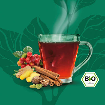 Gewürztee Cascara + Chai-Gewürze (15 Beutel) Bad Heilbrunner