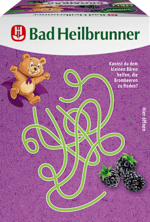 Kindertee, Brombär & Apfel (15 Beutel) Bad Heilbrunner