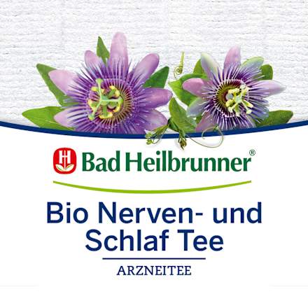 Arzneitee, Nerven- & Schlaf Tee (12 Beutel) Bad Heilbrunner