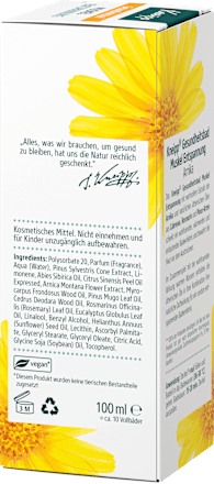 Badezusatz Muskel Entspannung Arnika Kneipp