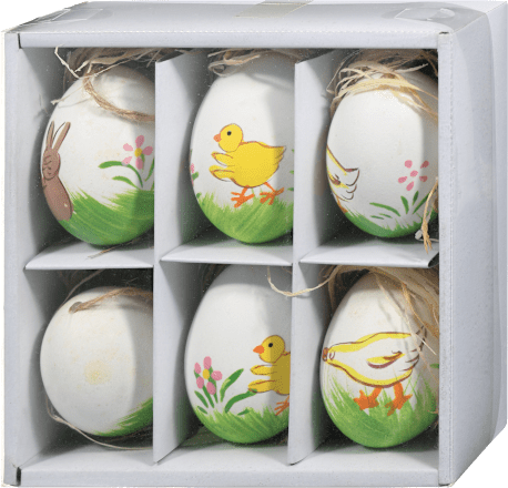 Set 6 velikonočnih pirhov  Home Decor