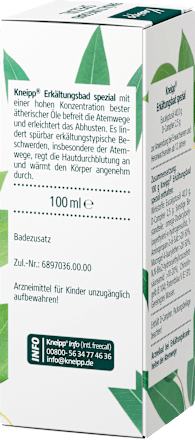 Erkältungsbad Spezial Kneipp