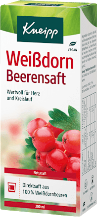 Weißdorn Beerensaft Kneipp