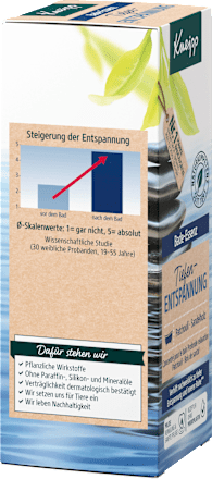 Gesundheitsbad Tiefen-Entspannung Kneipp
