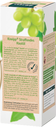 Straffendes Hautöl Kneipp