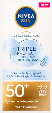 Cremă de față fluidă cu SPF50+ NIVEA SUN