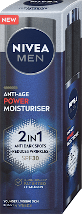 Krema za obraz Anti-age Power 2 v 1, ZF 30 NIVEA MEN