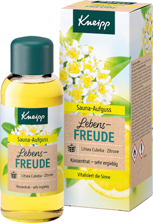 Saunaaufguss Lebensfreude Kneipp