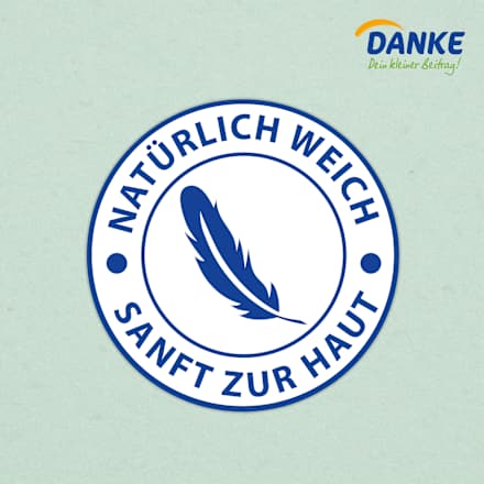 Küchenrolle Recycling 3-lagig (4x45 Blatt) Danke