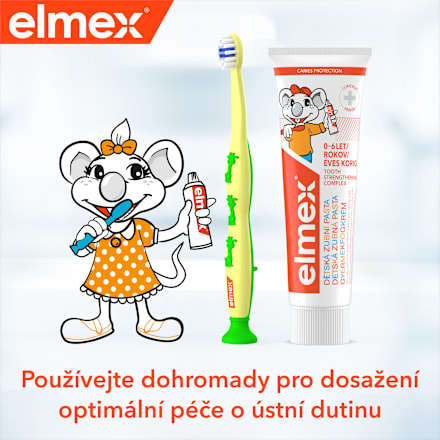 dětská zubní pasta Kids elmex