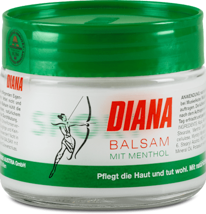 Balzam z mentolom Diana