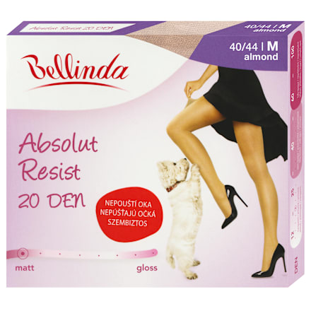 Harisnyanadrág, Absolut Resist, 20 DEN, almond, M Bellinda