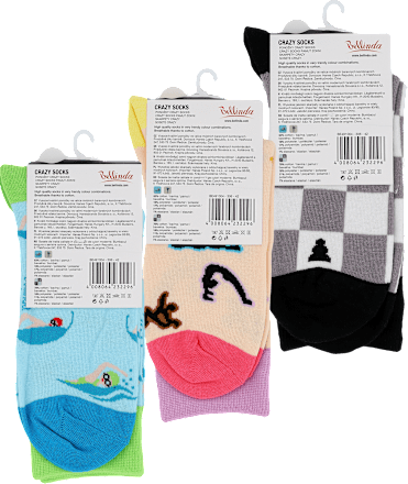 Skarpety Crazy Model 306 39-42 Bellinda