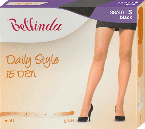 punčochové kalhoty Daily Style, černé, velikost S Bellinda