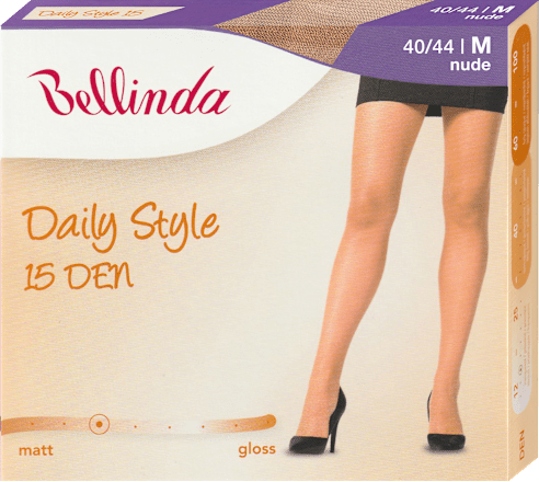 Hlačne nogavice, 15 DEN, 40-44, nude Bellinda