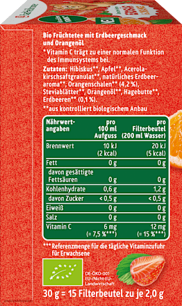 Kindertee, Erdbär & Orange (15 Beutel) Bad Heilbrunner