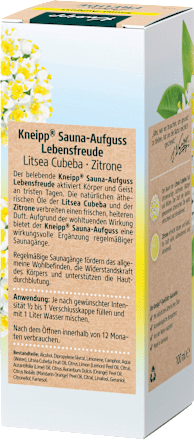 Sauna Aufguss Lebensfreude Kneipp