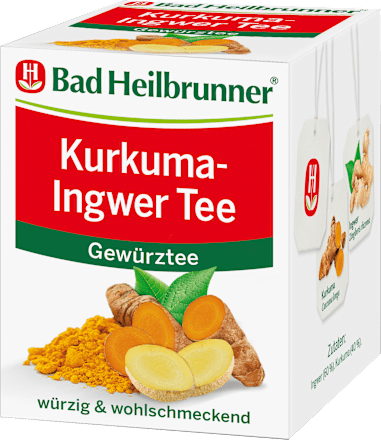 Gewürztee Kurkuma-Ingwer Bad Heilbrunner