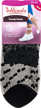 dámské ponožky Trendy, černé, vel.39-42 Bellinda