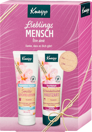 Geschenkset Lieblingsmensch Kneipp