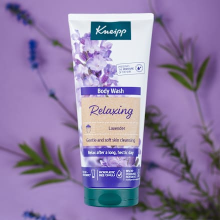sprchový gel Relaxing s vůní levandule Kneipp