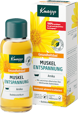 Badezusatz Muskel Entspannung Arnika Kneipp