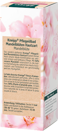 Pflegeölbad Mandelblüten Hautzart Kneipp