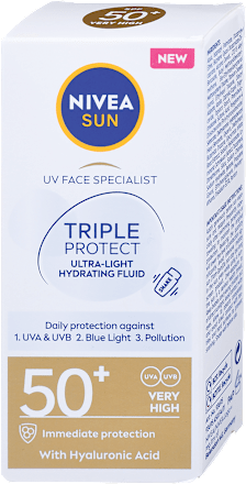 TRIPLE PROTECT fluid za zaštitu lica od sunca, SPF 50+ NIVEA SUN