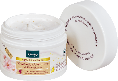 Mandelblüten Hautzart Reichhaltige Körpercreme mit Mandelölperlen Kneipp
