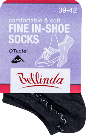 Stopki Damskie Fine Czarny 39-42 Bellinda