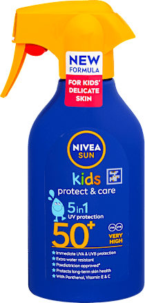 Naptej FF50+ gyerekeknek NIVEA SUN