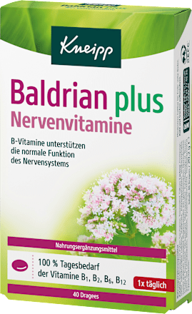 Baldrian plus Nervenvitamine Dragees Kneipp