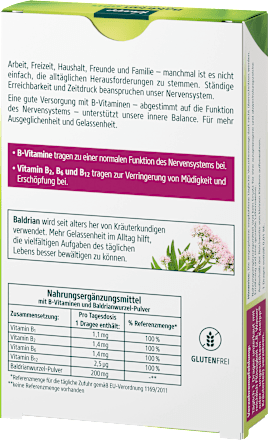 Baldrian plus Nervenvitamine Dragees Kneipp