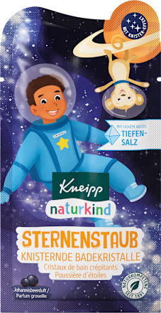 Sternenstaub knisternde Badekristalle Kneipp Naturkind