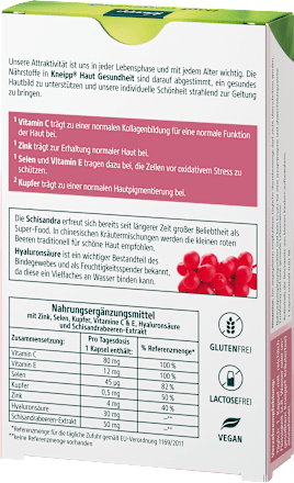 Haut Gesundheit Kapseln Kneipp