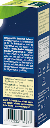 Melatonin Einschlafspray Kneipp