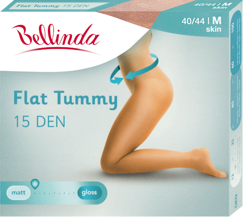 punčochové kalhoty FLAT TUMMY tělové vel. M Bellinda