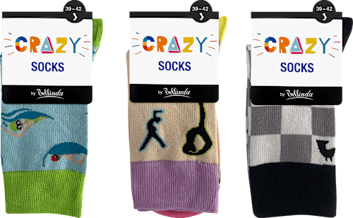 Skarpety Crazy Model 306 39-42 Bellinda