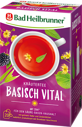 Kräutertee Basisch Vital Bad Heilbrunner