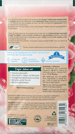 Badezusatz Badekristalle Verwöhnen Kneipp