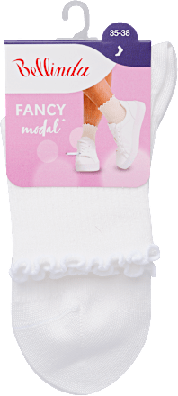 Női zokni, Fancy modal, fehér, 35-38 Bellinda