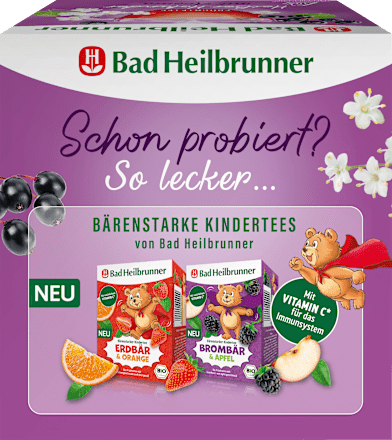 Früchtetee Heißer Holunder mit Aronia (15 Beutel) Bad Heilbrunner