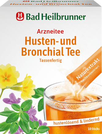 Arzneitee Husten- & Bronchialtee (10 Stück) Bad Heilbrunner